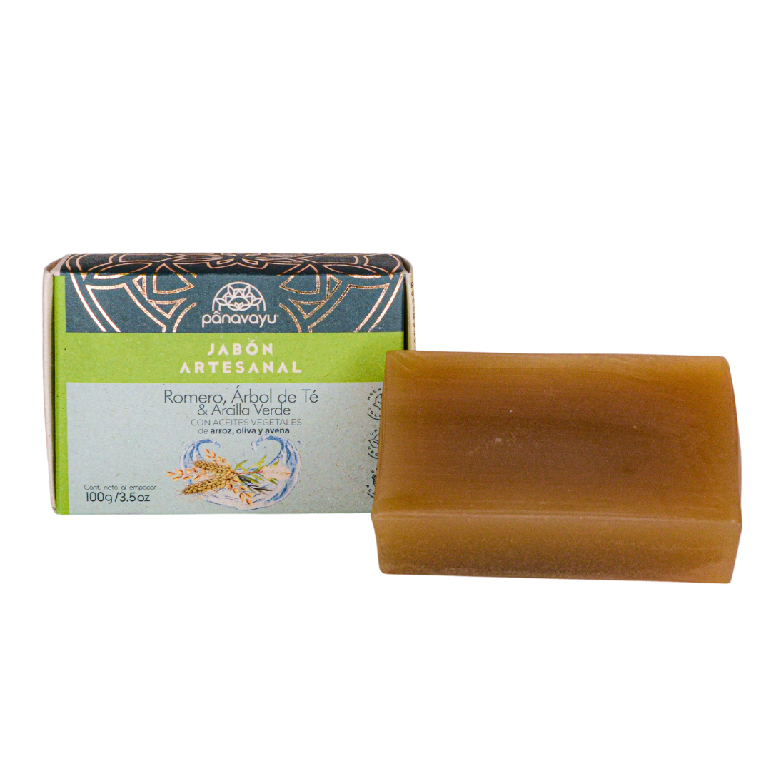 JabÃ³n de arcilla verde y Ã¡rbol de tÃ©