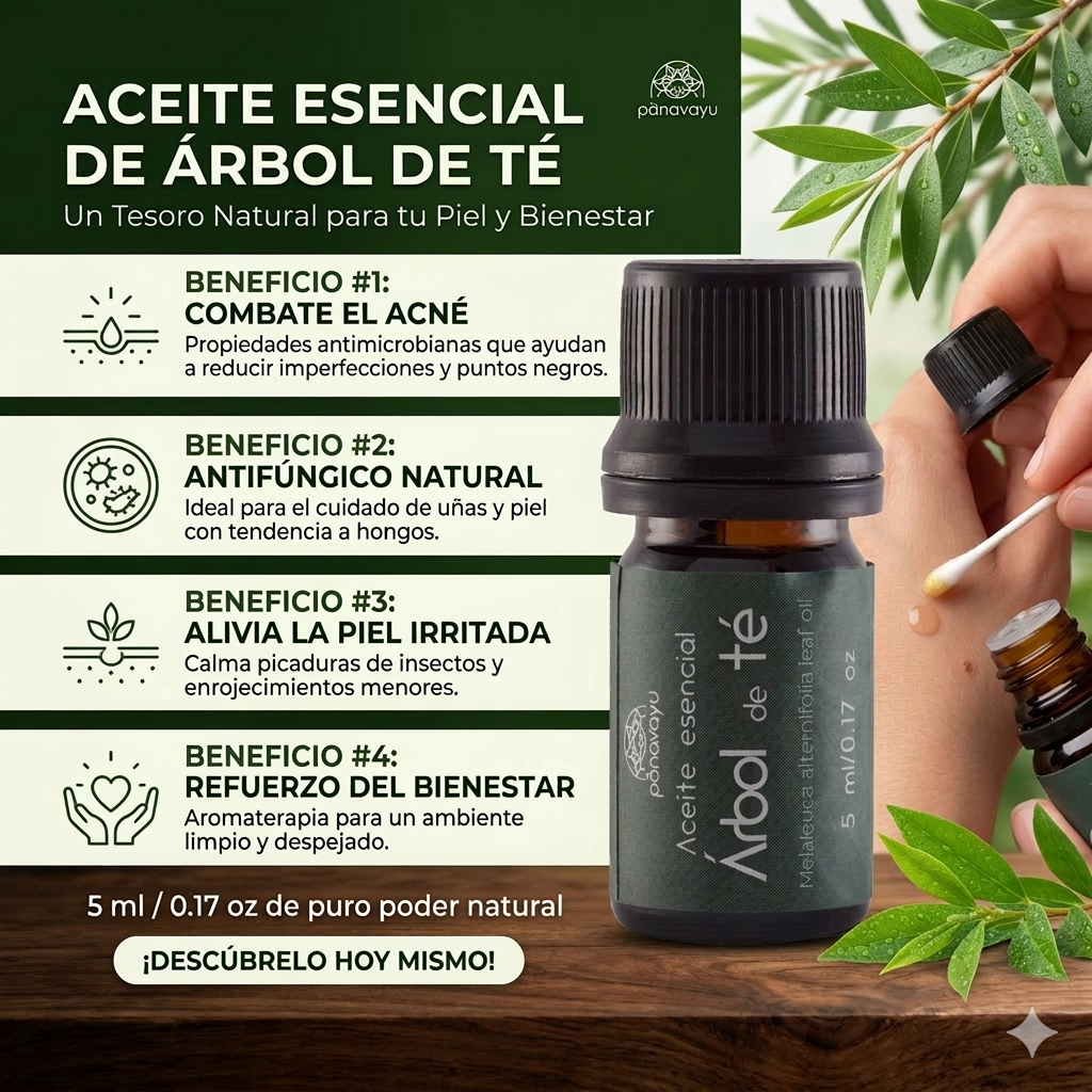 Aceite Esencial árbol de té