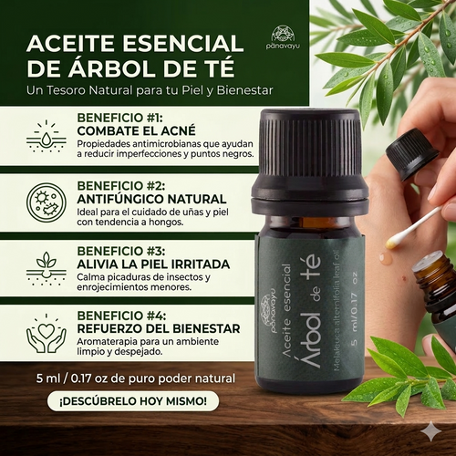 Aceite Esencial árbol de té