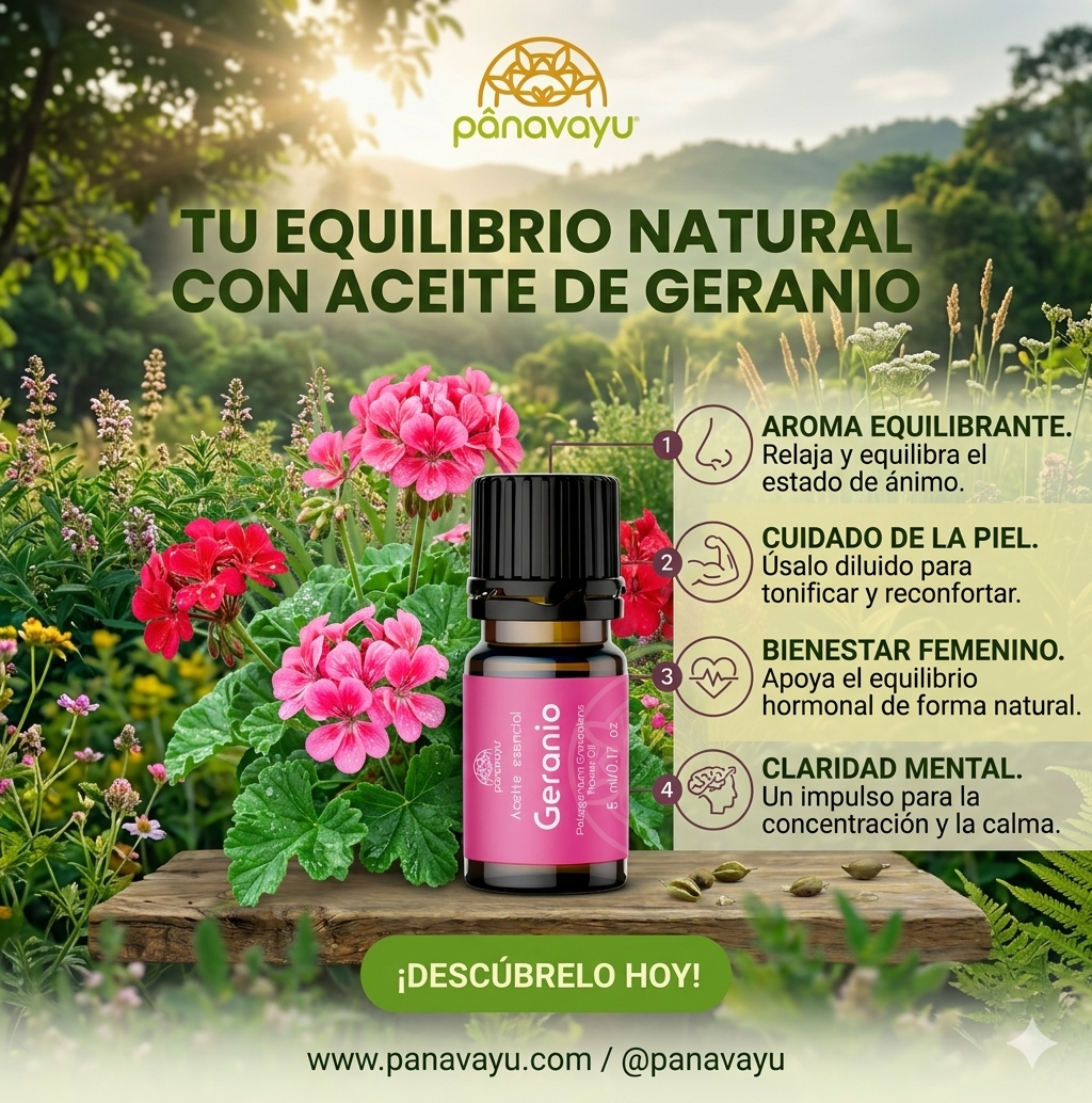 Aceite Esencial de Geranio