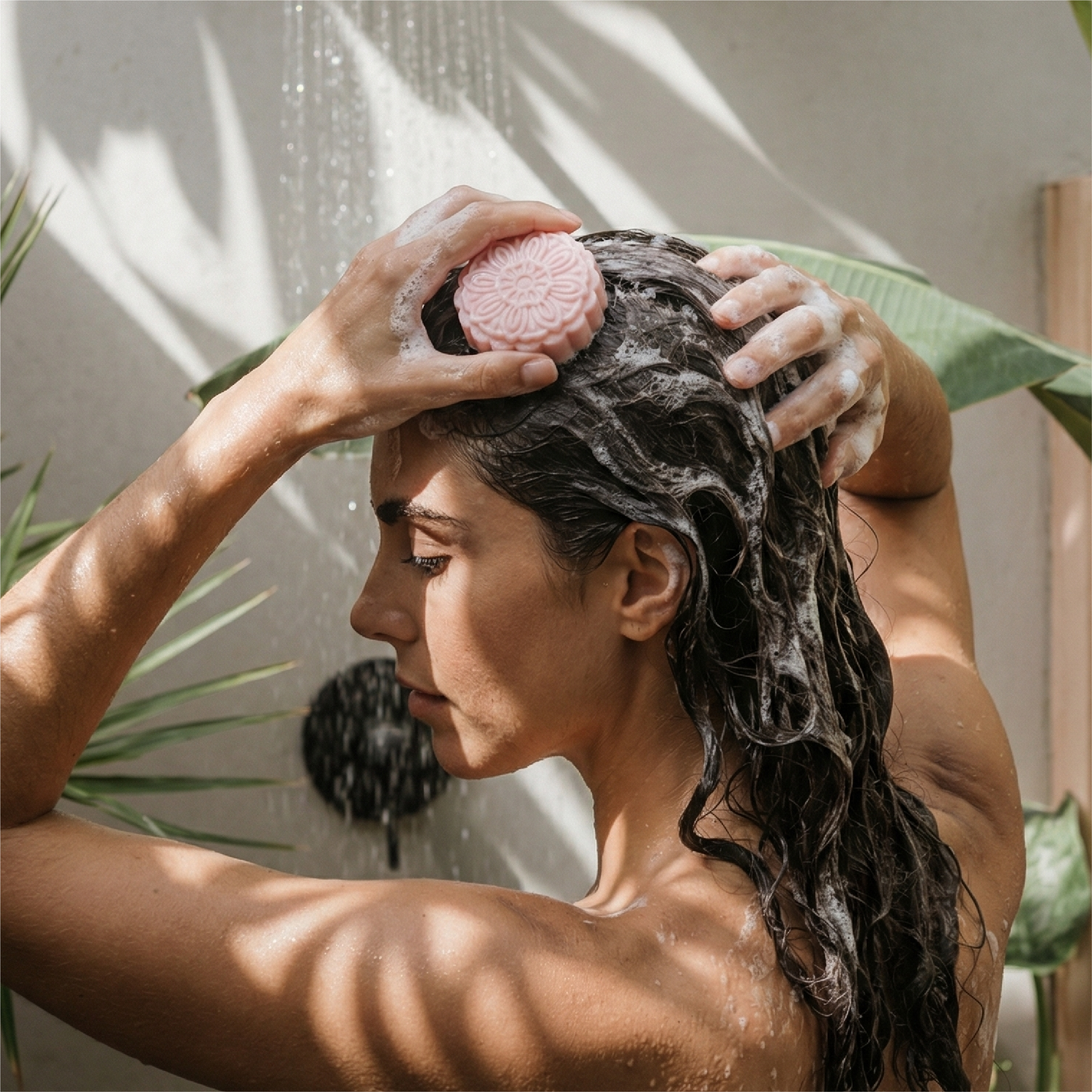 Shampoo Sólido Reparador y Fortalecedor Lavanda & Romero 🌿