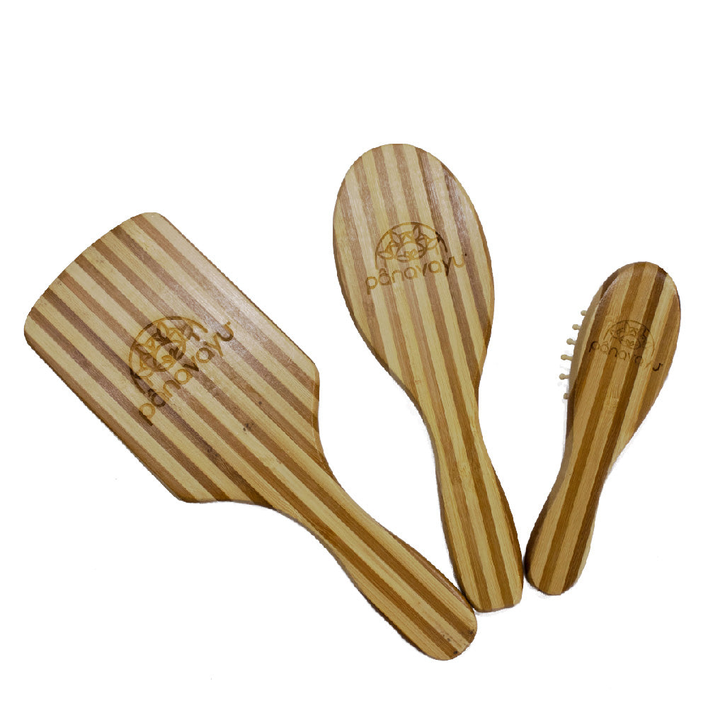Cepillo para el cabello - De bambú 2