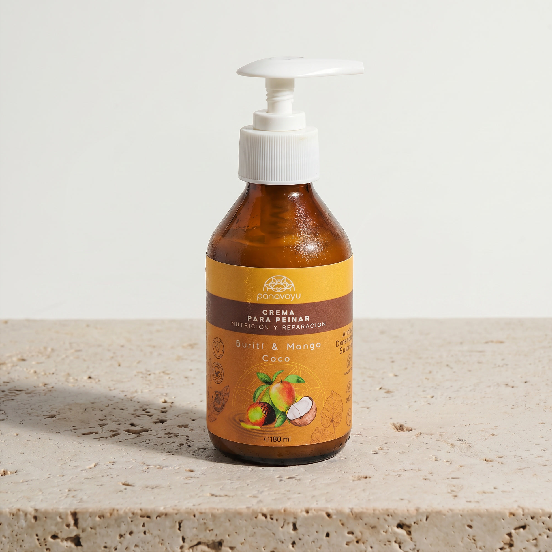 Crema para Peinar Reparadora & Hidratante Burití, Mango & Coco 🥭🌴