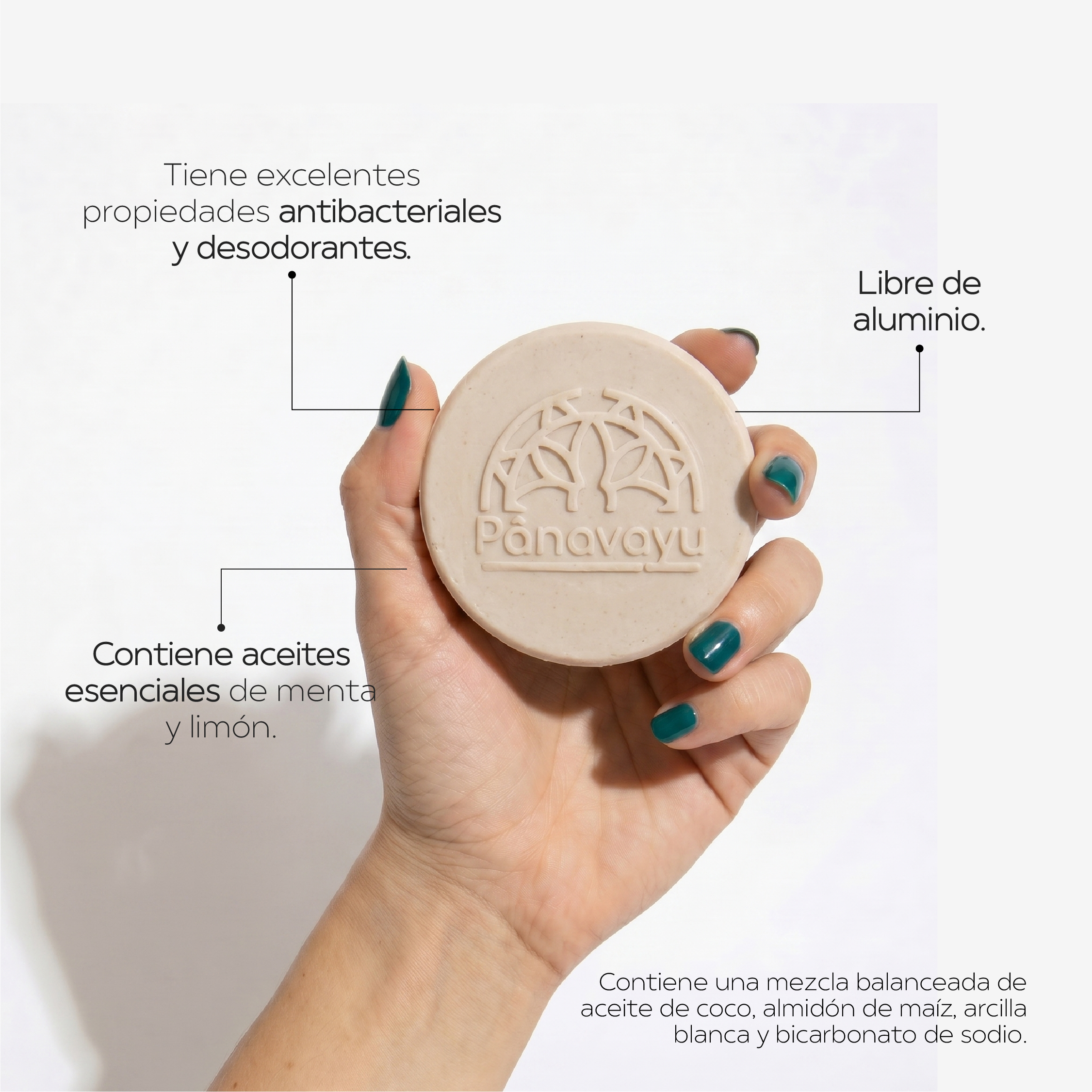 Desodorante Natural Protección Activa 🌿