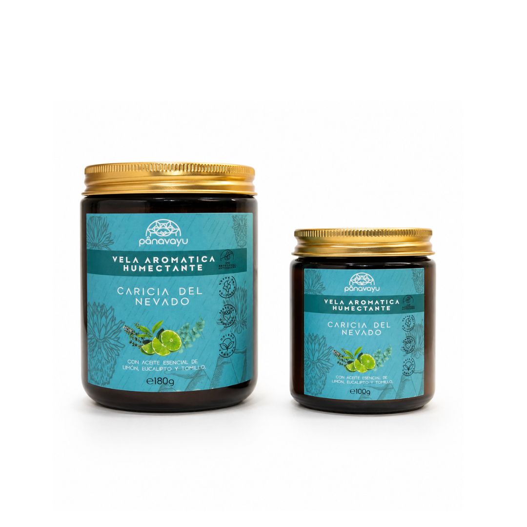 Velas aromáticas humectantes