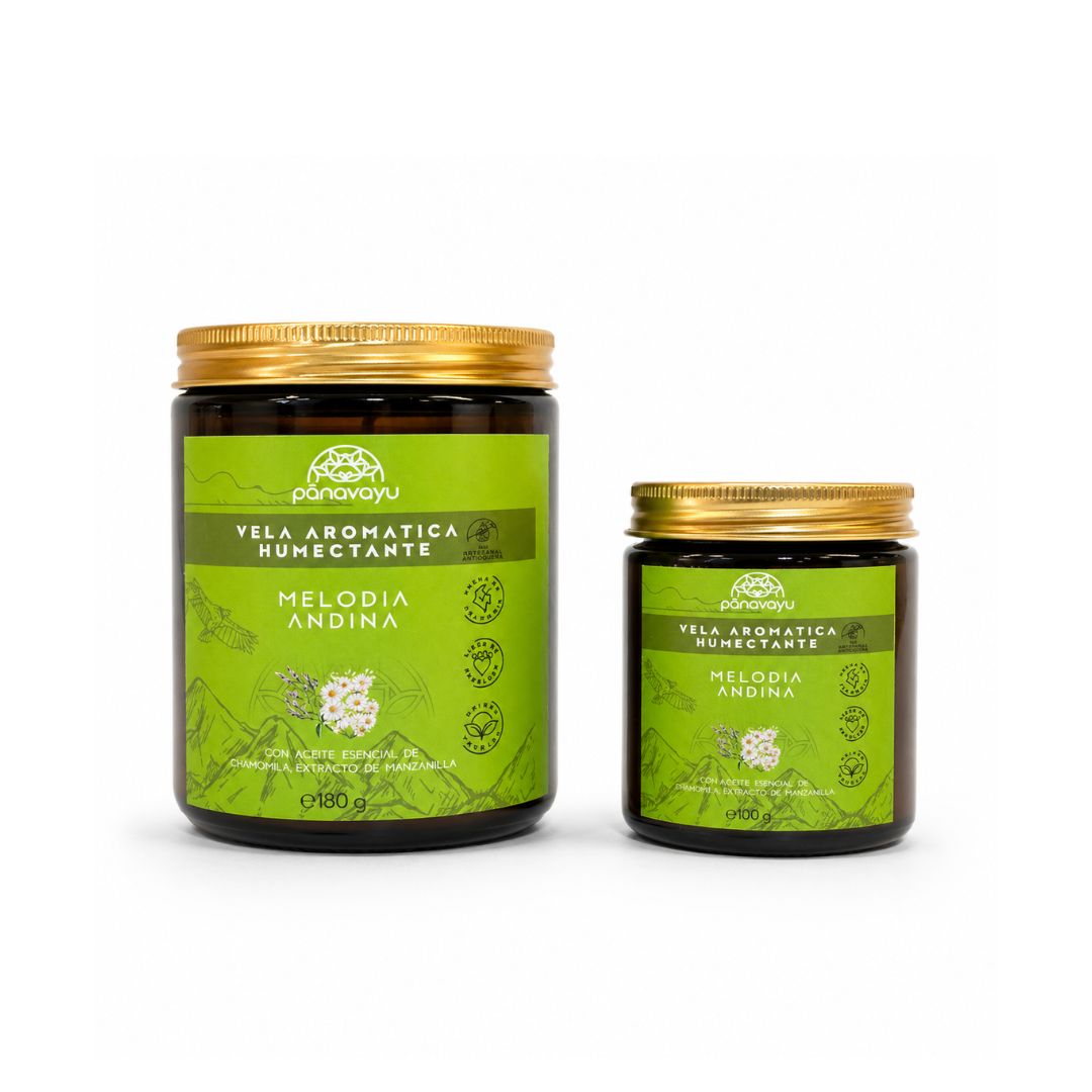 Velas aromáticas humectantes