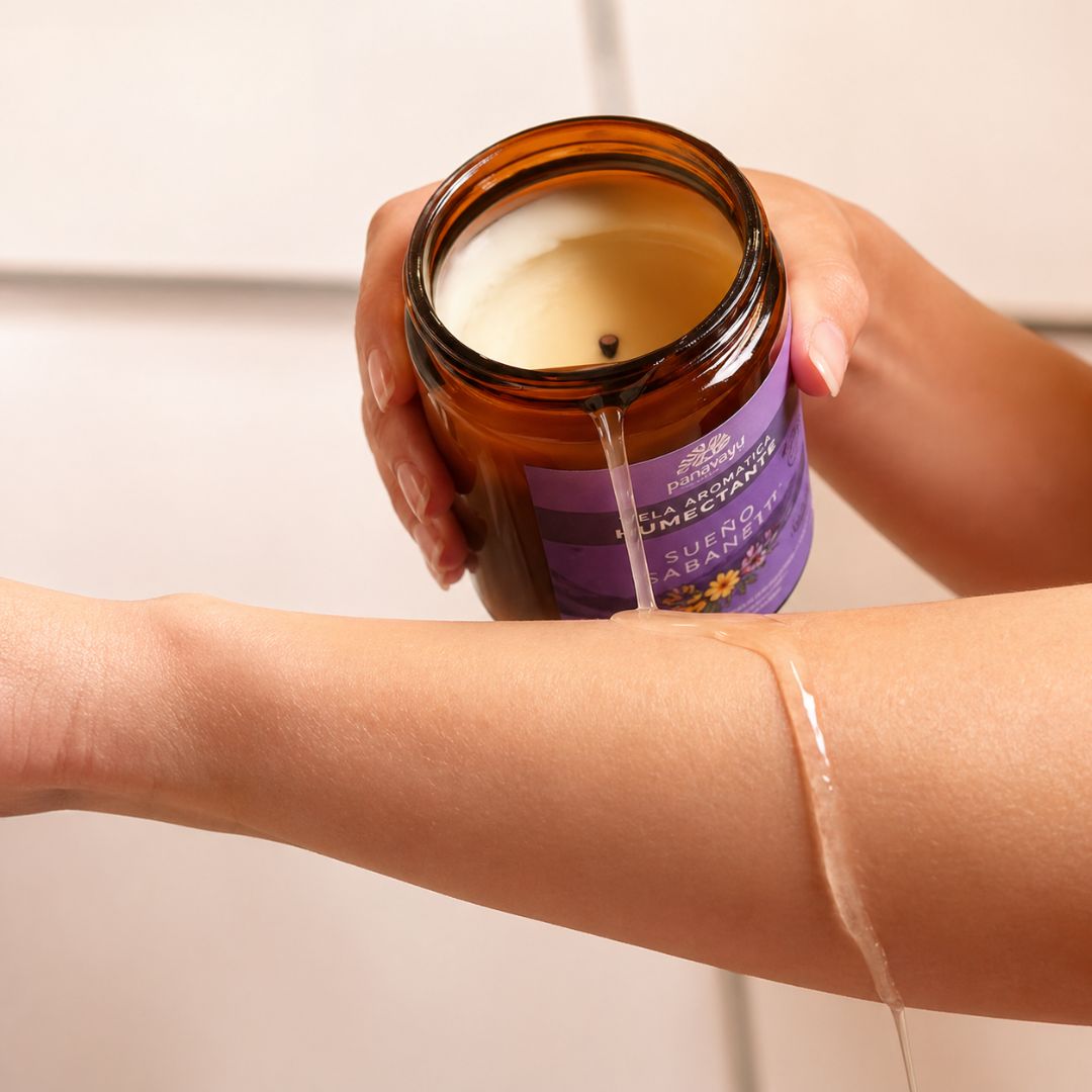 Velas aromáticas humectantes