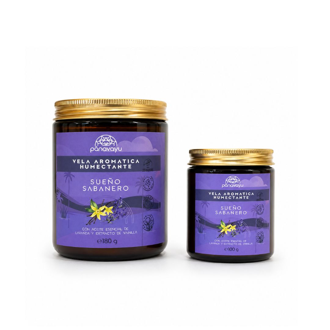 Velas aromáticas humectantes